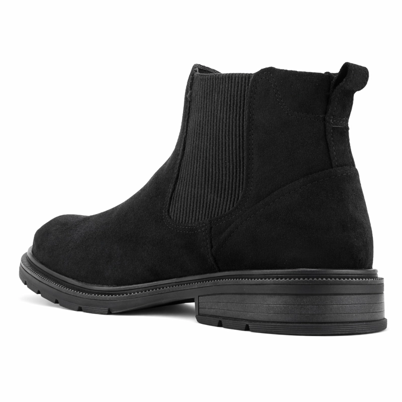 BOTIN NEGRO HOMBRE CASUAL FERRACINI 8641 COLUMBIA - 4