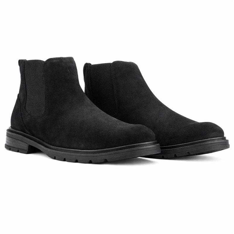 BOTIN NEGRO HOMBRE CASUAL FERRACINI 8641 COLUMBIA - 5