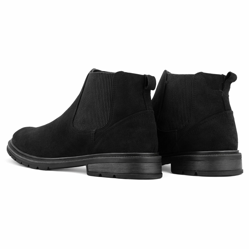 BOTIN NEGRO HOMBRE CASUAL FERRACINI 8641 COLUMBIA - 6