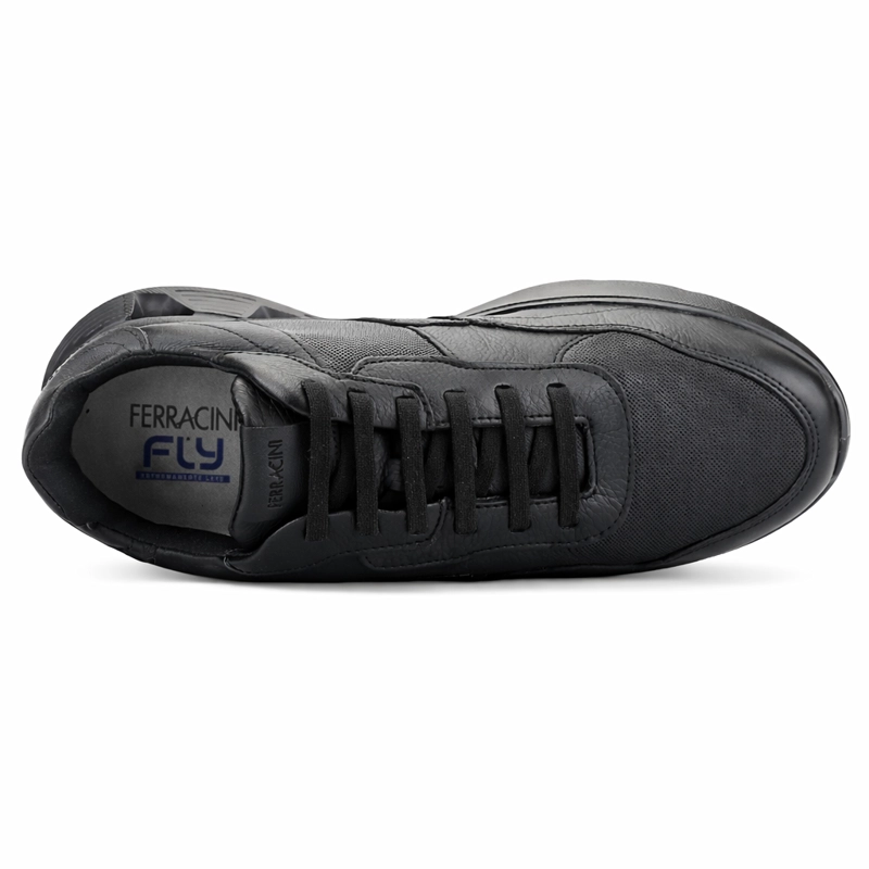 ZAPATILLA NEGRO HOMBRE CASUAL FERRACINI 8352 SPEED - 5