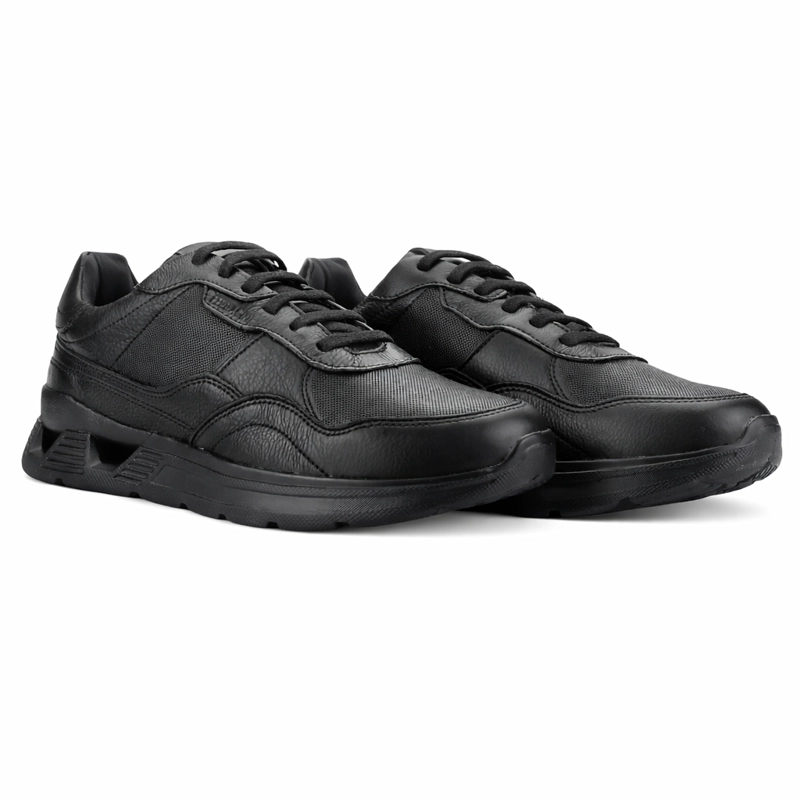 ZAPATILLA NEGRO HOMBRE CASUAL FERRACINI 8352 SPEED - 6