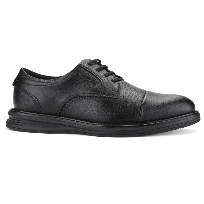 ZAPATO NEGRO HOMBRE CASUAL FERRACINI 5166 AUSTIN - 1