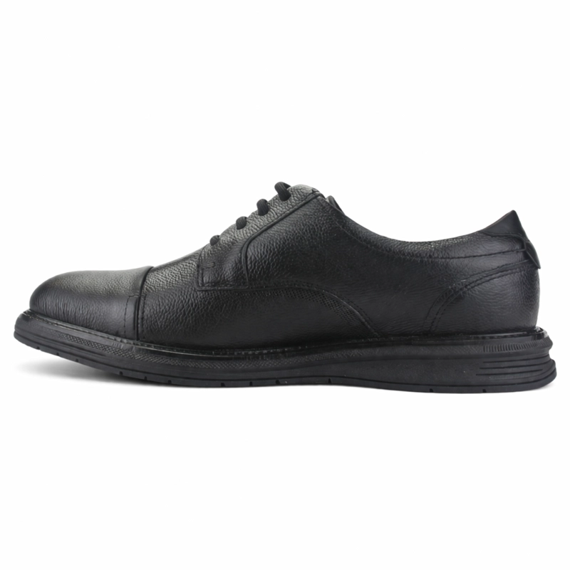 ZAPATO NEGRO HOMBRE CASUAL FERRACINI 5166 AUSTIN - 2