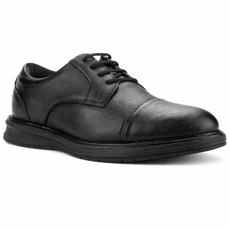 ZAPATO NEGRO HOMBRE CASUAL FERRACINI 5166 AUSTIN - 3