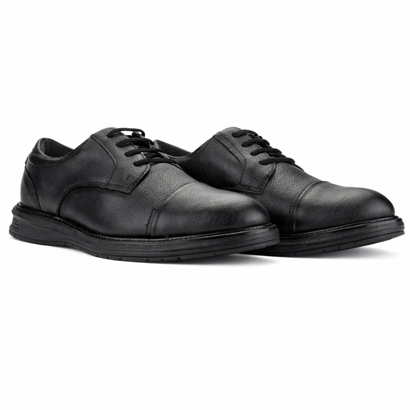 ZAPATO NEGRO HOMBRE CASUAL FERRACINI 5166 AUSTIN - 6