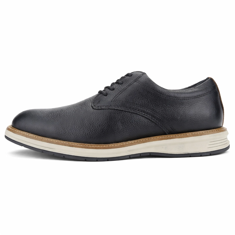 ZAPATO NEGRO HOMBRE CASUAL FERRACINI 5168 AUSTIN - 2