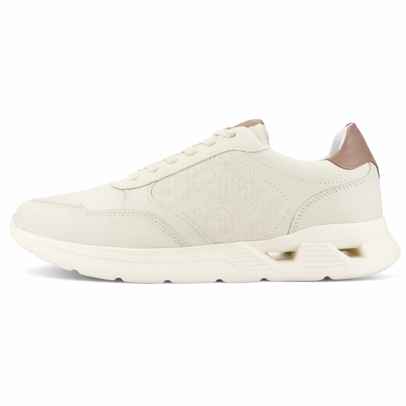 ZAPATILLA BEIGE HOMBRE CASUAL FERRACINI 8351 SPEED - 2