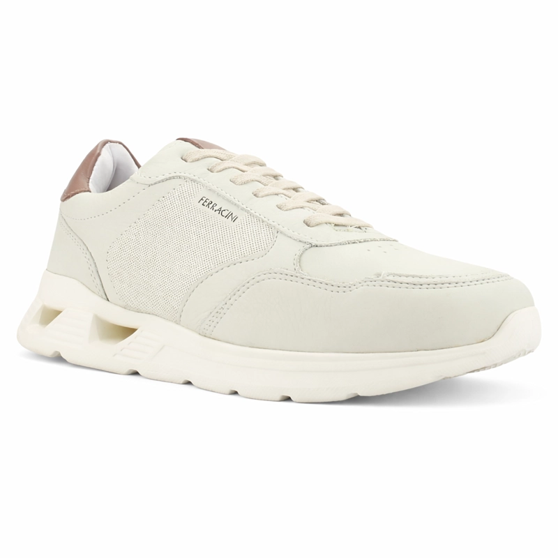 ZAPATILLA BEIGE HOMBRE CASUAL FERRACINI 8351 SPEED - 3