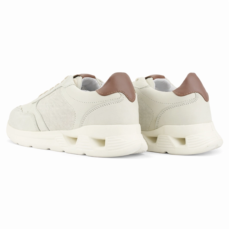 ZAPATILLA BEIGE HOMBRE CASUAL FERRACINI 8351 SPEED - 6