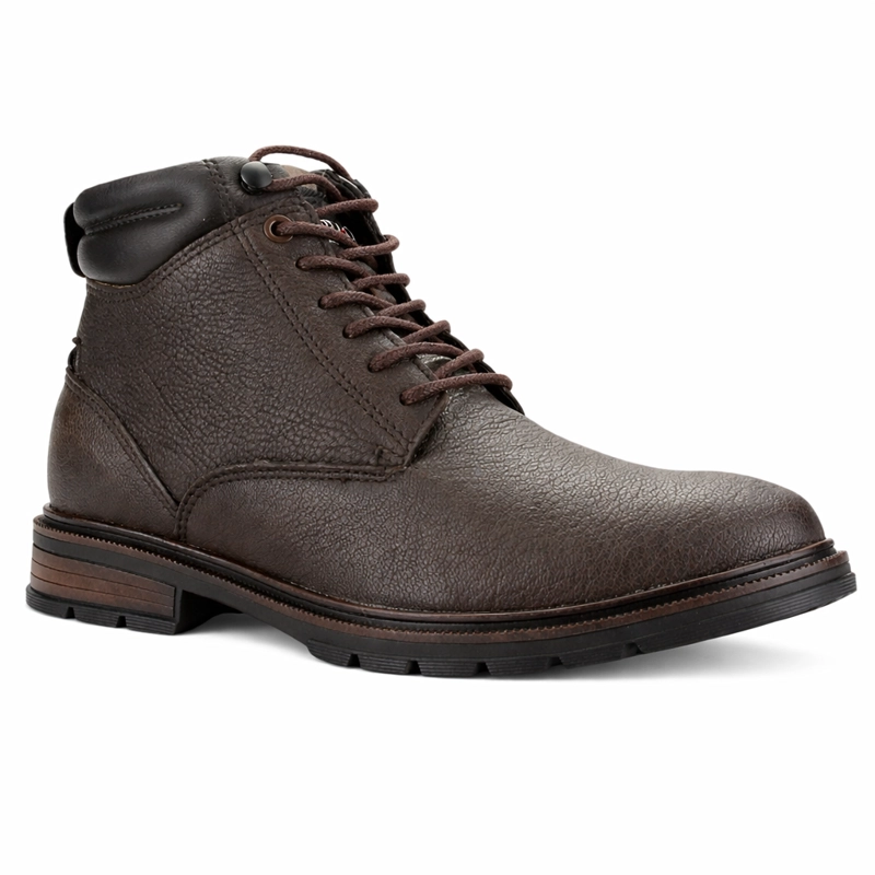 BOTIN CAFE  HOMBRE CASUAL FERRACINI 8640 COLUMBIA - 3