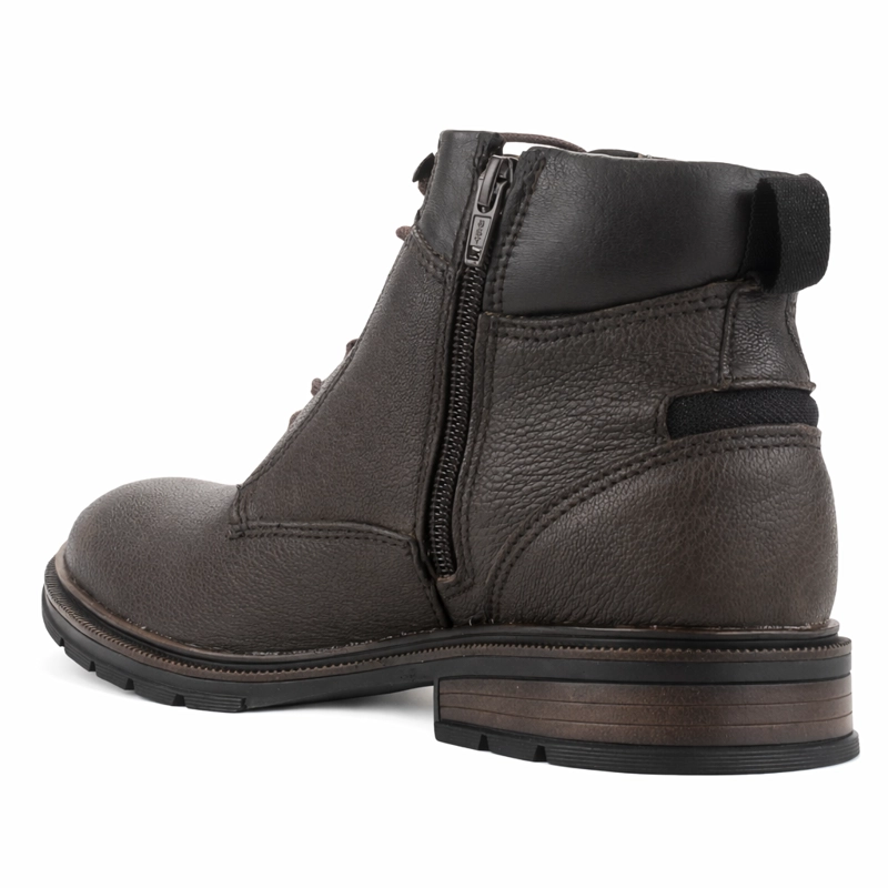 BOTIN CAFE  HOMBRE CASUAL FERRACINI 8640 COLUMBIA - 4