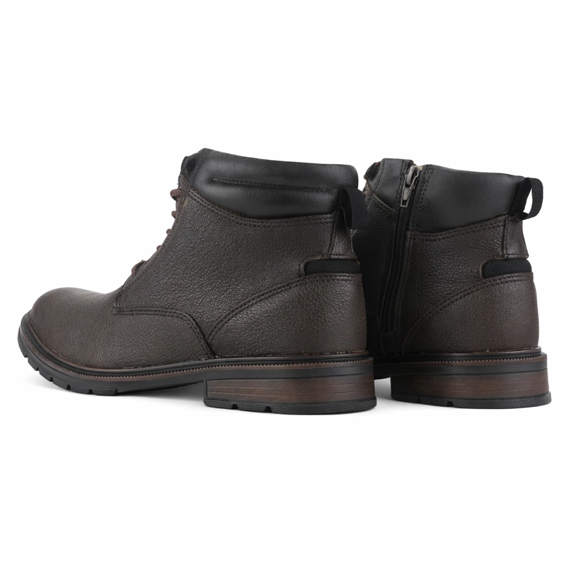 BOTIN CAFE  HOMBRE CASUAL FERRACINI 8640 COLUMBIA - 6