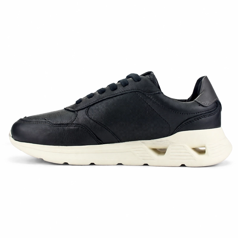 ZAPATILLA NEGRO HOMBRE CASUAL FERRACINI 8351 SPEED - 2