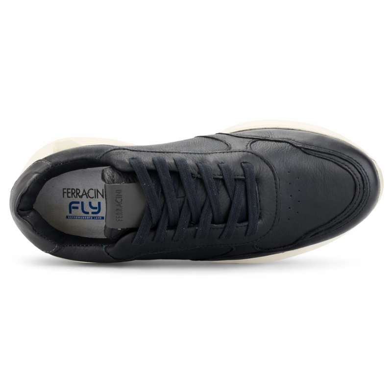 ZAPATILLA NEGRO HOMBRE CASUAL FERRACINI 8351 SPEED - 5