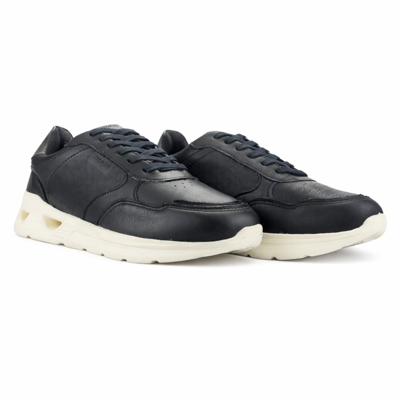 ZAPATILLA NEGRO HOMBRE CASUAL FERRACINI 8351 SPEED - 6