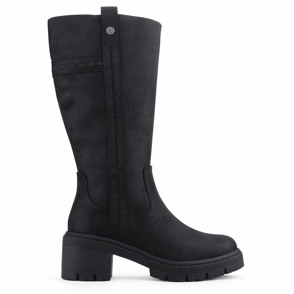 BOTA NEGRO MUJER CASUAL CHALADA TERRA - 1