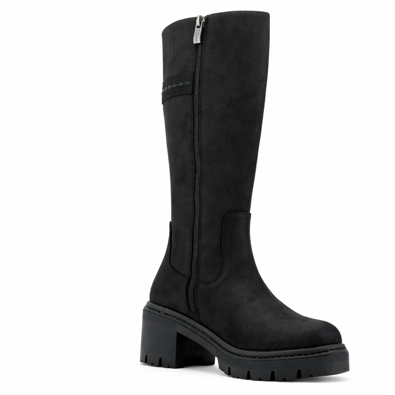 BOTA NEGRO MUJER CASUAL CHALADA TERRA - 3