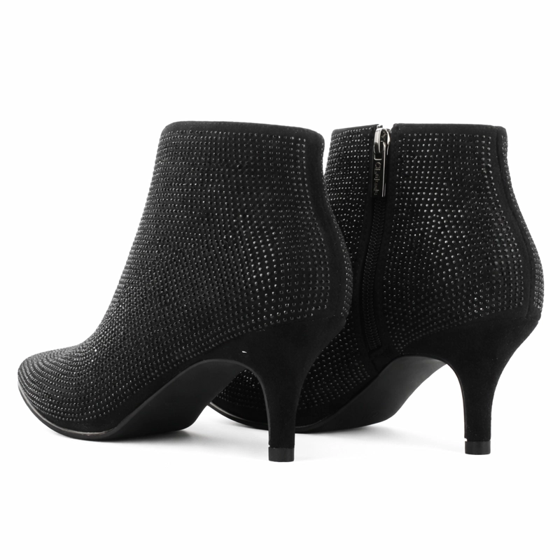 BOTIN NEGRO MUJER CASUAL CHALADA PLOS - 6