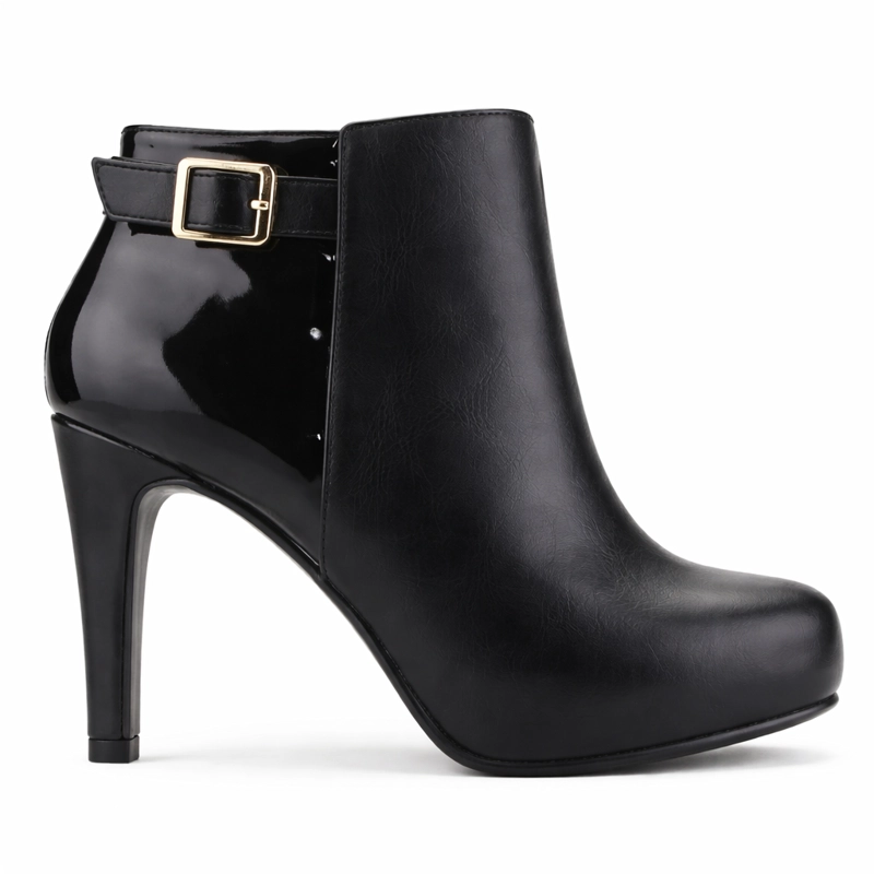 BOTIN NEGRO MUJER CASUAL CHALADA FASHION - 1