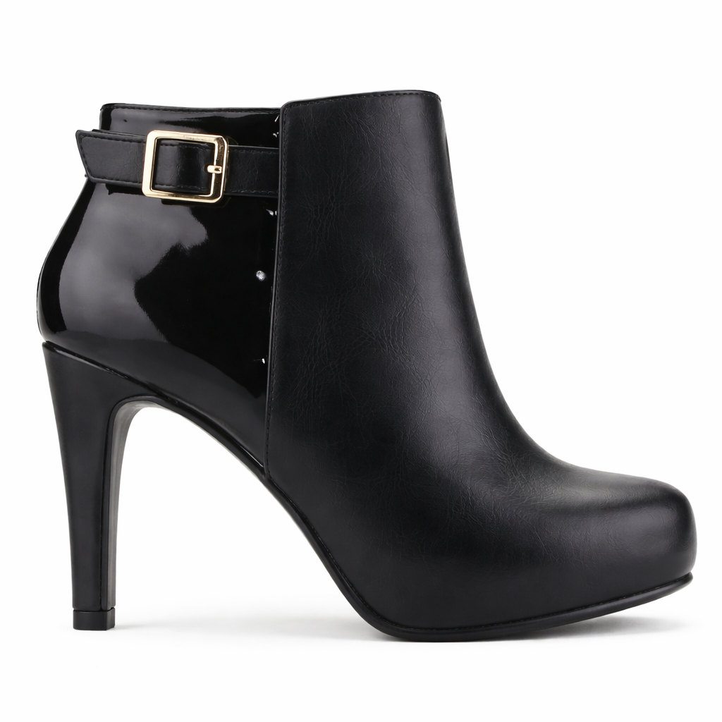 BOTIN NEGRO MUJER CASUAL CHALADA FASHION - 1