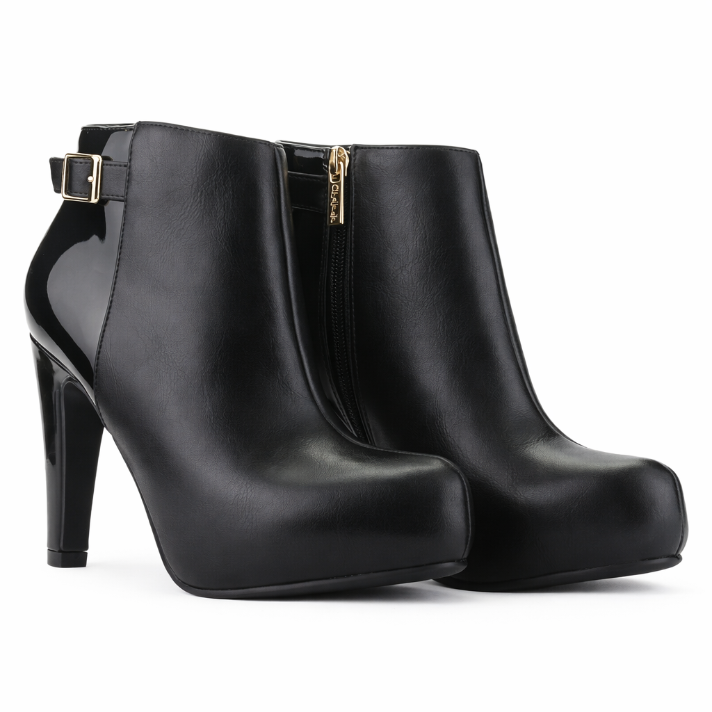 BOTIN NEGRO MUJER CASUAL CHALADA FASHION - 5