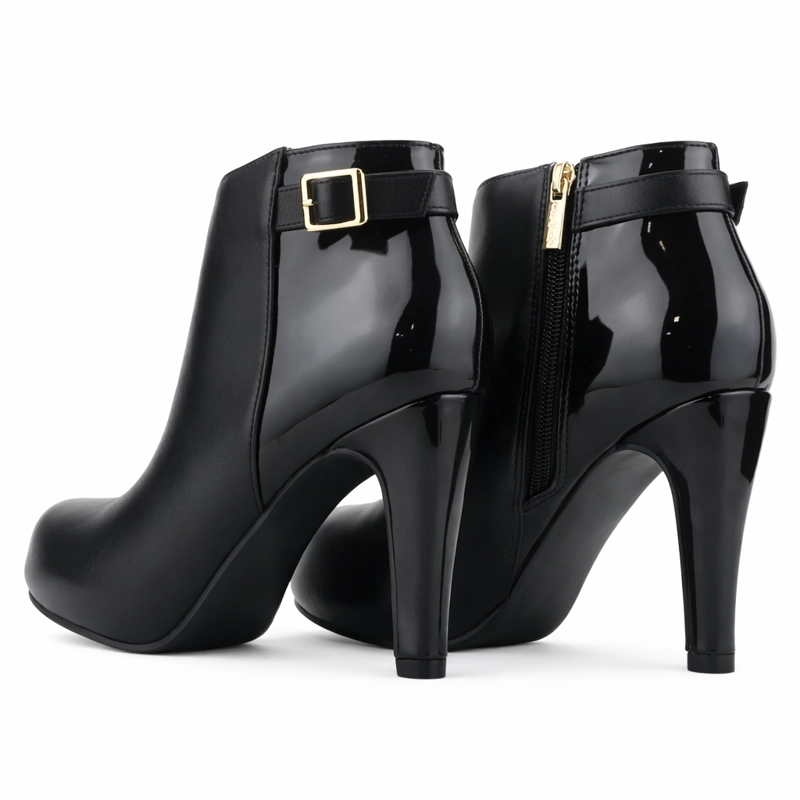 BOTIN NEGRO MUJER CASUAL CHALADA FASHION - 6