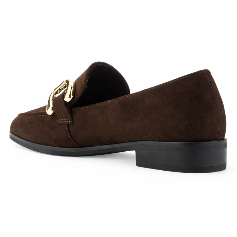 MOCASIN CAFE  MUJER CASUAL CHALADA SLEEP - 4
