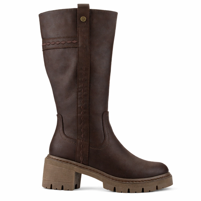 BOTA CAFE  MUJER CASUAL CHALADA TERRA - 1