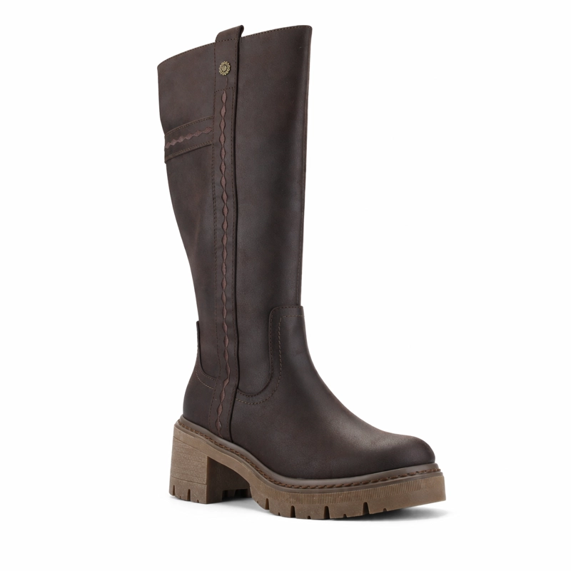 BOTA CAFE  MUJER CASUAL CHALADA TERRA - 3