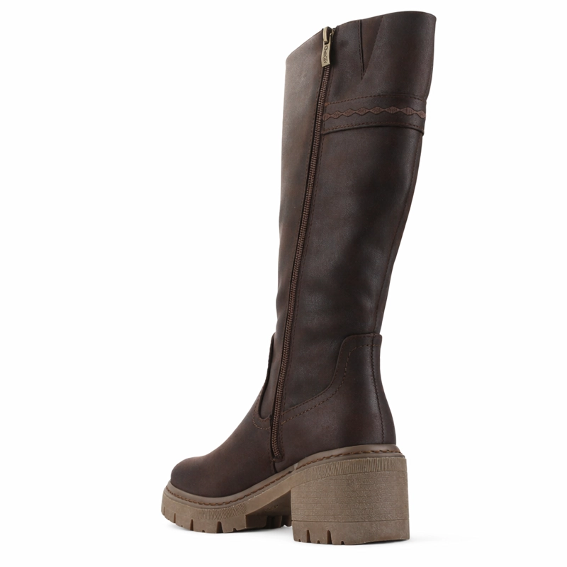 BOTA CAFE  MUJER CASUAL CHALADA TERRA - 4