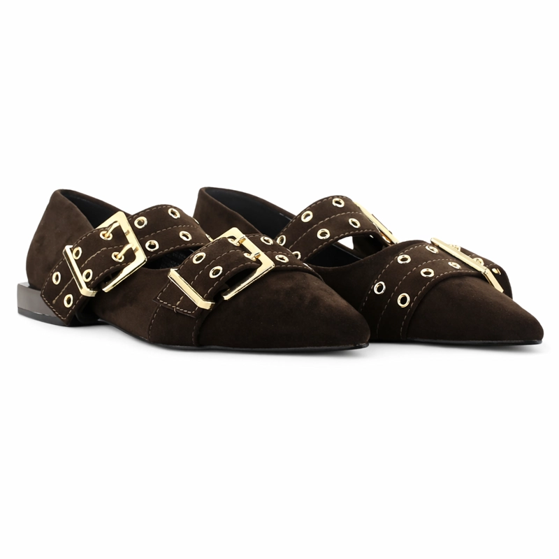 BALLERINA CAFE  MUJER CASUAL CHALADA SLIK - 5