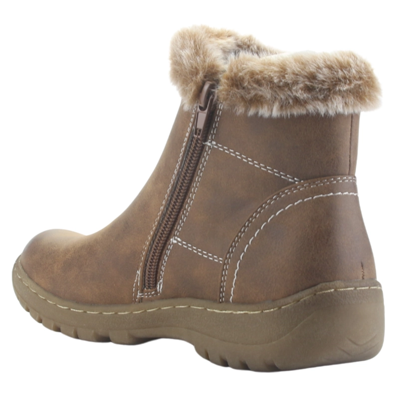 BOTIN CAMEL MUJER CASUAL CHALADA QUAL - 4