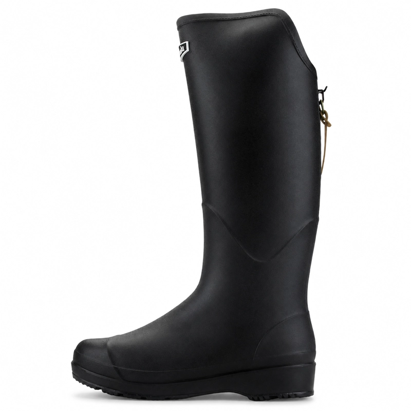 BOTA DE AGUA NEGRO MUJER CASUAL CHALADA TORTEL - 3