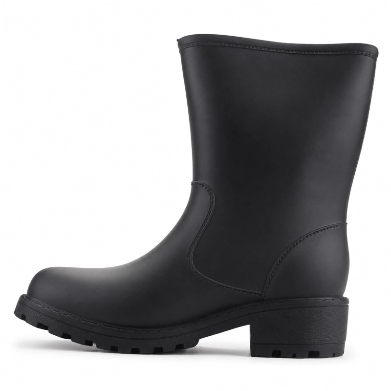 BOTA DE AGUA NEGRO MUJER CASUAL CHALADA MAIPO - 3