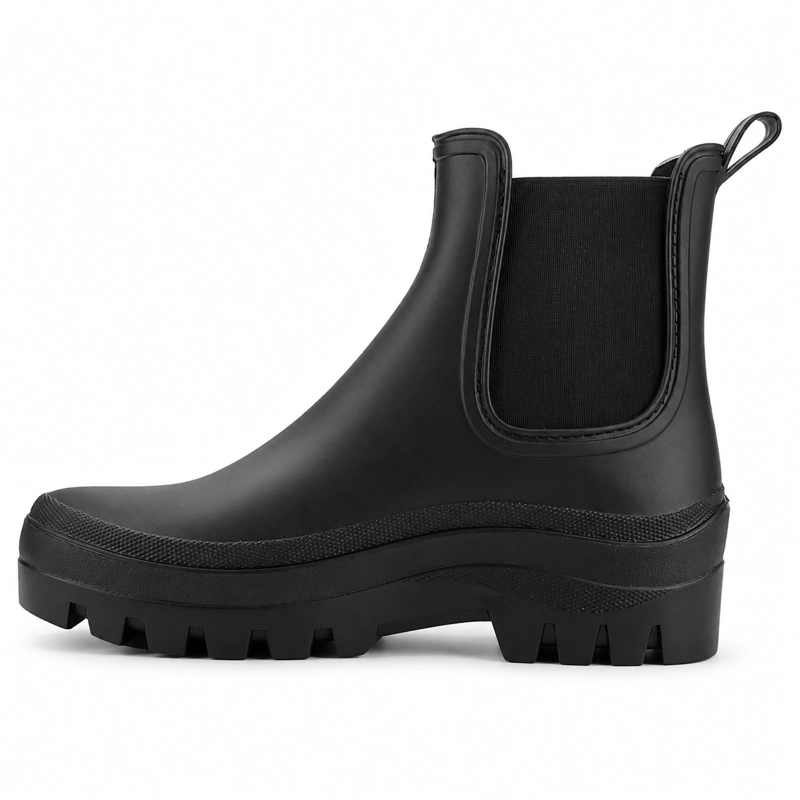 BOTA DE AGUA NEGRO MUJER CASUAL CHALADA BAKER - 3