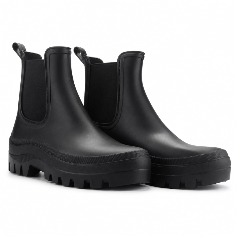 BOTA DE AGUA NEGRO MUJER CASUAL CHALADA BAKER - 6