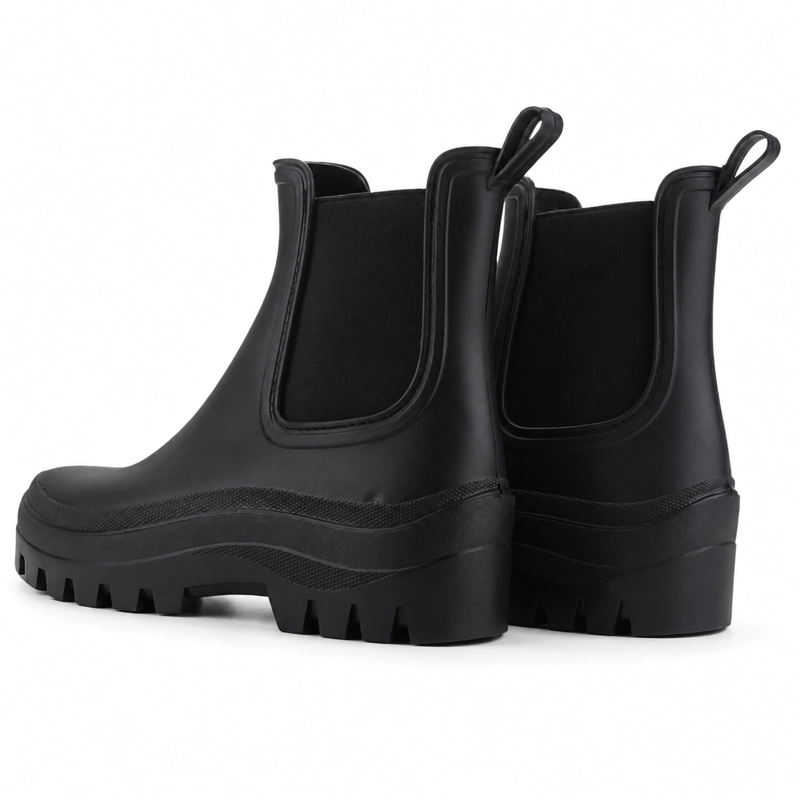 BOTA DE AGUA NEGRO MUJER CASUAL CHALADA BAKER - 7