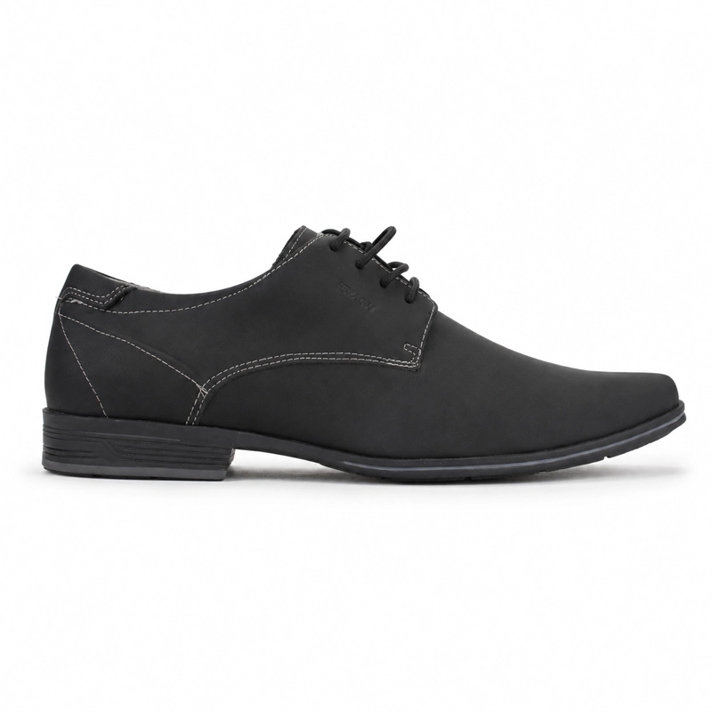 ZAPATO NEGRO HOMBRE CASUAL FERRACINI 3044 - 1