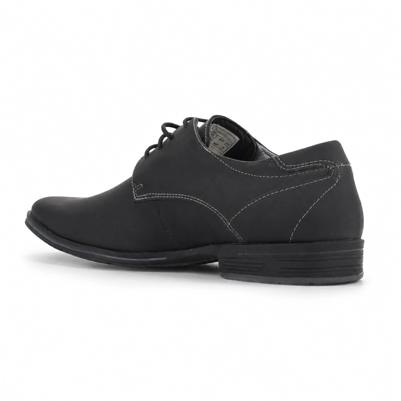 ZAPATO NEGRO HOMBRE CASUAL FERRACINI 3044 - 4