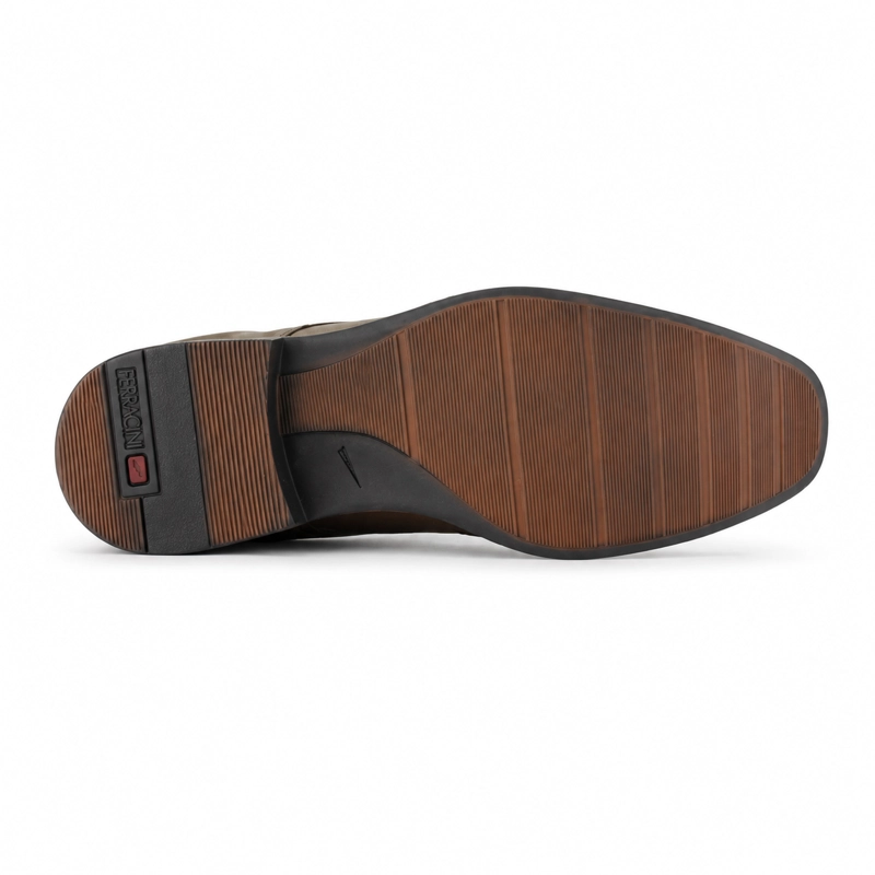 ZAPATO CAFE  HOMBRE CASUAL FERRACINI 6065 - 6