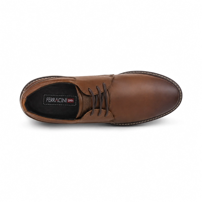 ZAPATO CAFE  HOMBRE CASUAL FERRACINI 3301 - 4