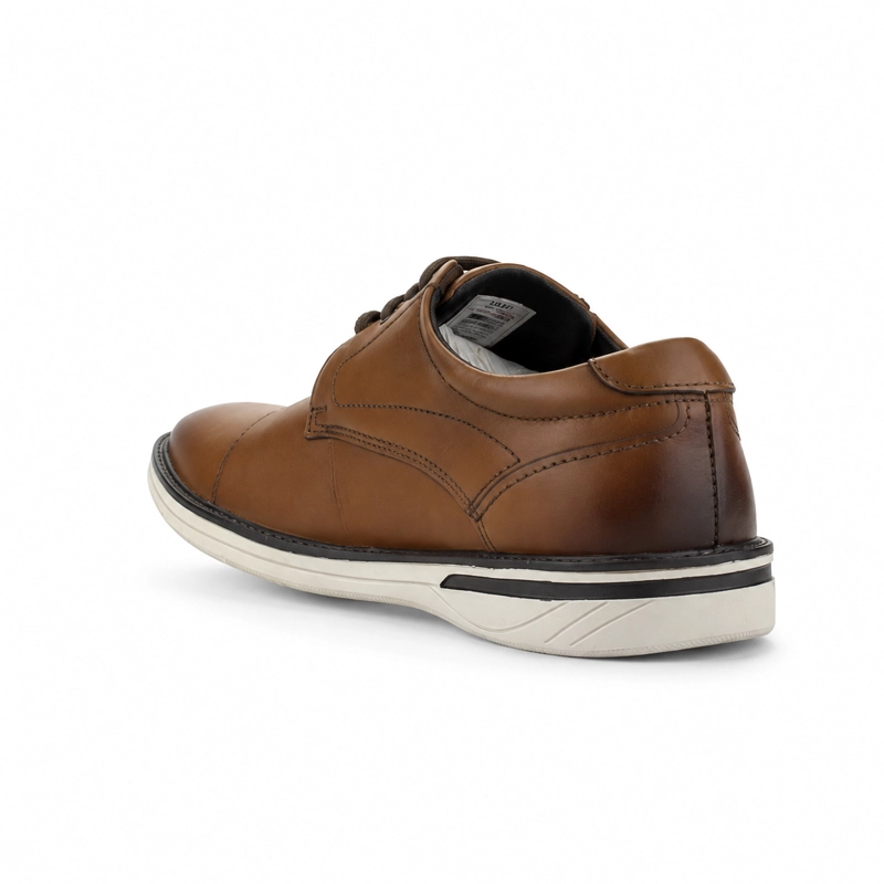 ZAPATO CAFE  HOMBRE CASUAL FERRACINI 3622 - 4