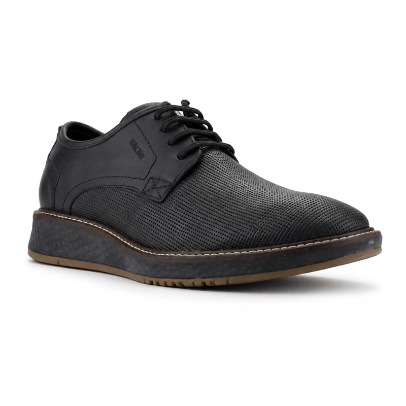 ZAPATO NEGRO HOMBRE CASUAL FERRACINI 3302 - 3