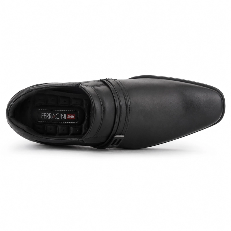 ZAPATO NEGRO HOMBRE CASUAL FERRACINI 5053 - 5