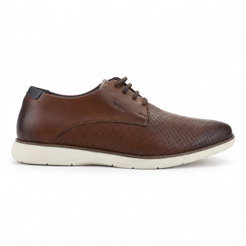 ZAPATO CAFE  HOMBRE CASUAL FERRACINI 6129 - 1