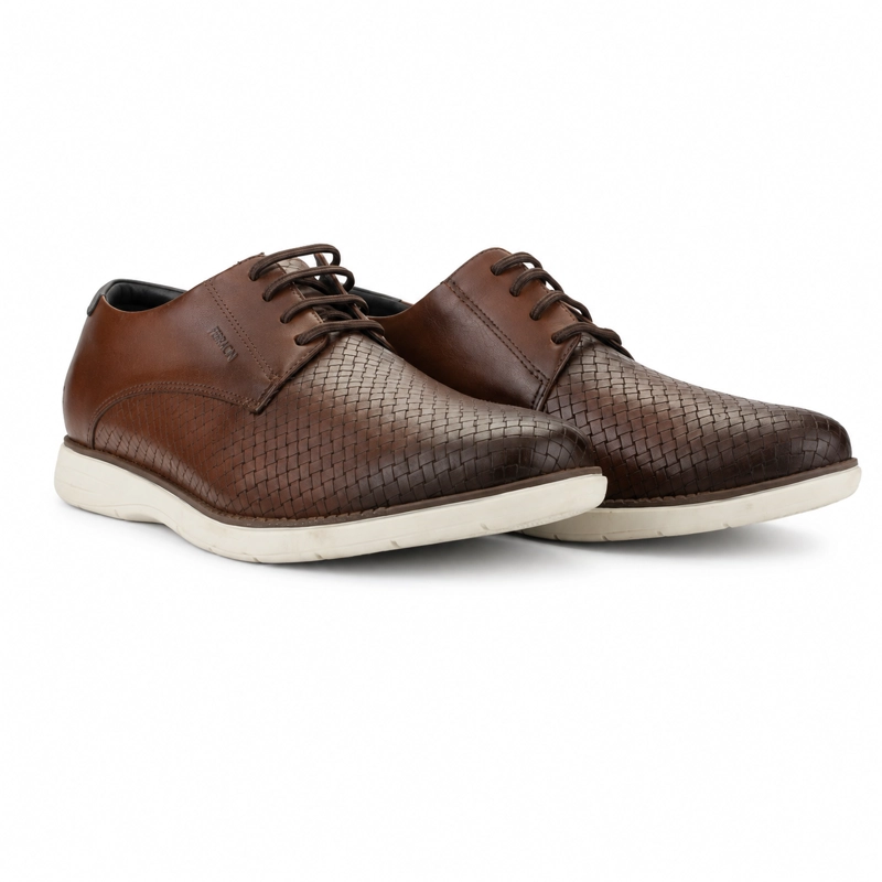 ZAPATO CAFE  HOMBRE CASUAL FERRACINI 6129 - 6