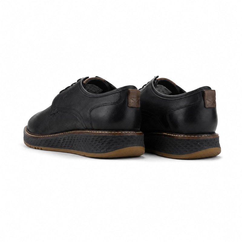 ZAPATO NEGRO HOMBRE CASUAL FERRACINI 3302 - 5