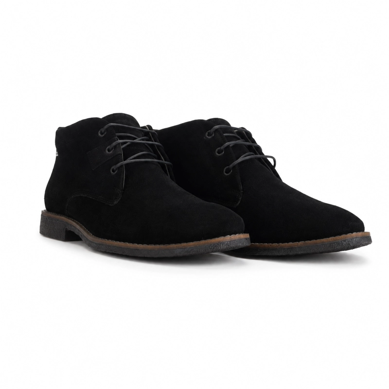 BOTIN NEGRO HOMBRE CASUAL FERRACINI 6431 - 5