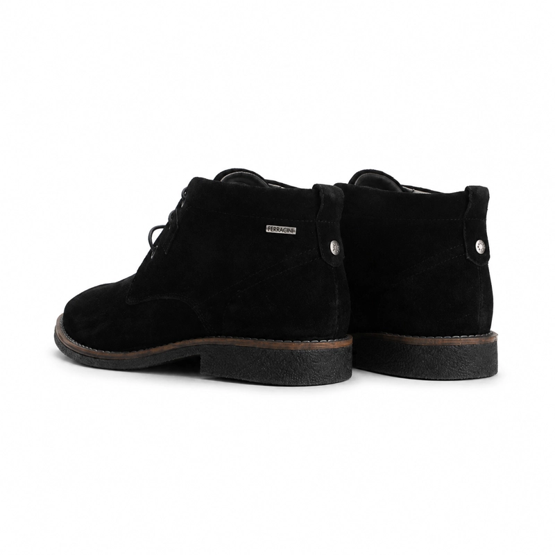 BOTIN NEGRO HOMBRE CASUAL FERRACINI 6431 - 6