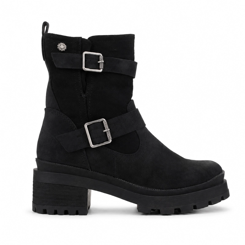 BOTIN NEGRO MUJER CASUAL CHALADA FRESH - 1